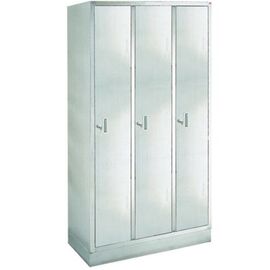 Steel Material Wardrobe With Three Units For Changing Clothes