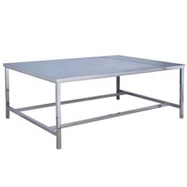 Hospital Stainless Steel Worktable With Checking Lamp