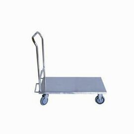 Stainless Steel Trolley With Flat Plate
