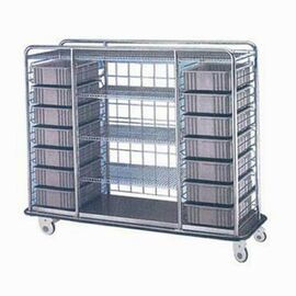 Stainless Steel Goods Delivering Cart