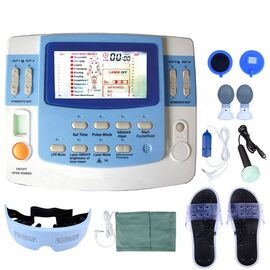 Integrated Physical Therapy With Ultrasound Tens & Ems Physiotherapy Equipment 7 Channels With Laser and Sleep Function