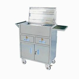 Stainless Steel Emergency Treatment Cart