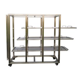 Stainless Steel Body Storage Rack