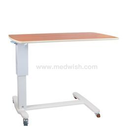 ABS Material Steel Frame Hospital Over Bed Table