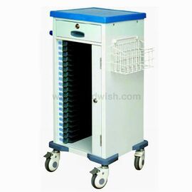 Cold Rolled Steel Patient Record Trolley