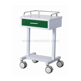 Powder Coating Steel Trolley With One small drawer