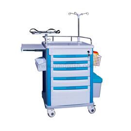 Hospital ABS Material Emergency Trolley